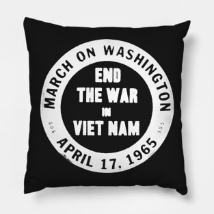 March Against the Vietnam War Pillow