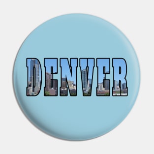 Denver Colorado Skyline Pin