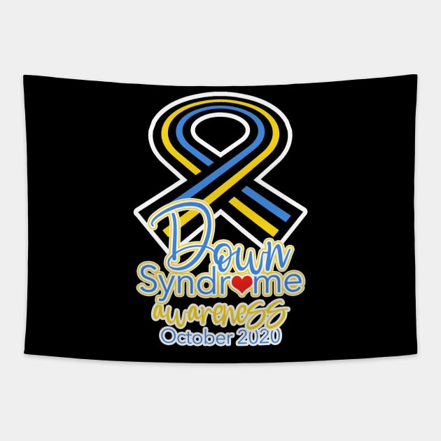 Down Syndrome Awareness Month 2020 Tapestry by Prints with Meaning