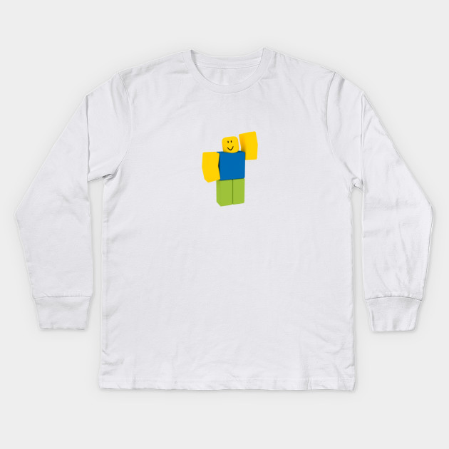 roblox noob kids long sleeve t shirts teepublic