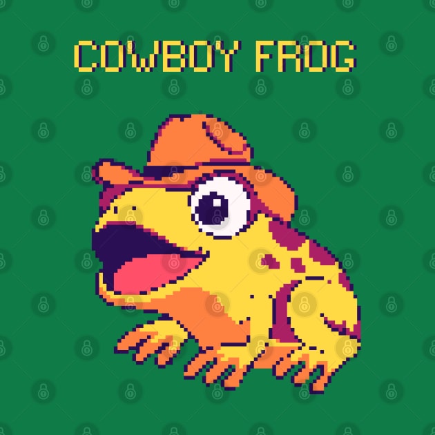 Cowboy Frog by valentinahramov