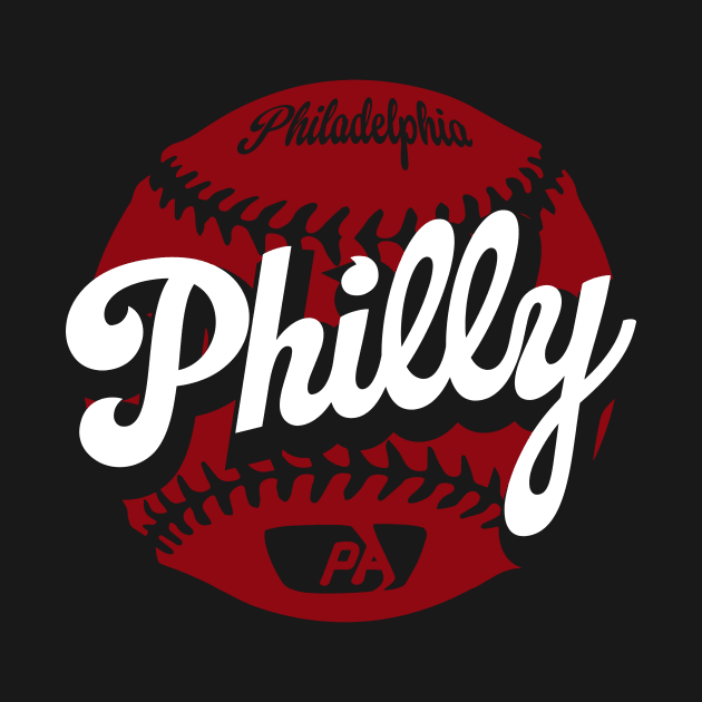 Philly Baseball by Throwzack