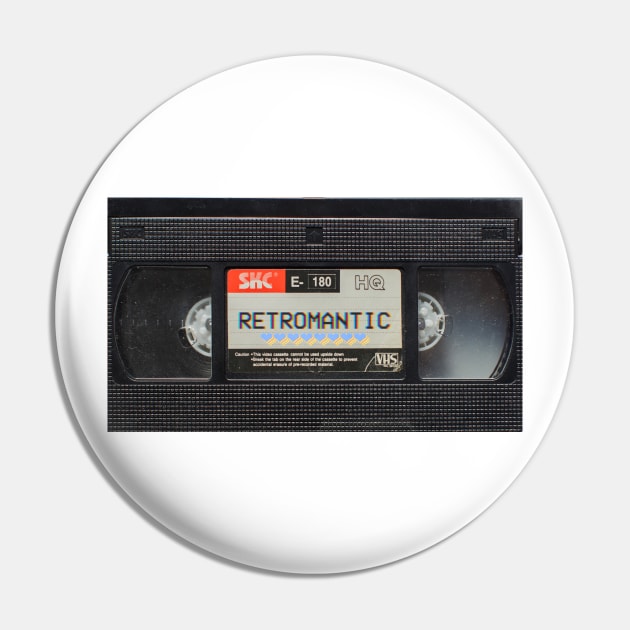 Retromantic VHS Pin by Electrish