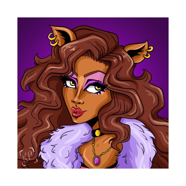 Clawdeen Wolf by kaelabp