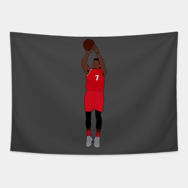 Kyle Lowry - Toronto Raptors Tapestry by xavierjfong