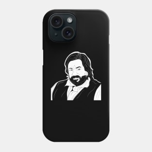 LAZSLO the regular human bartender jackie daytona Phone Case