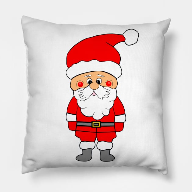 SANTA Suit Pillow by SartorisArt1