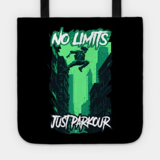 No limits, Just Parkour! Tote