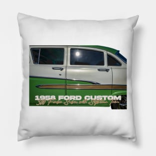 1958 Ford Custom 300 Fordor Sedan with Styletone Trim Pillow