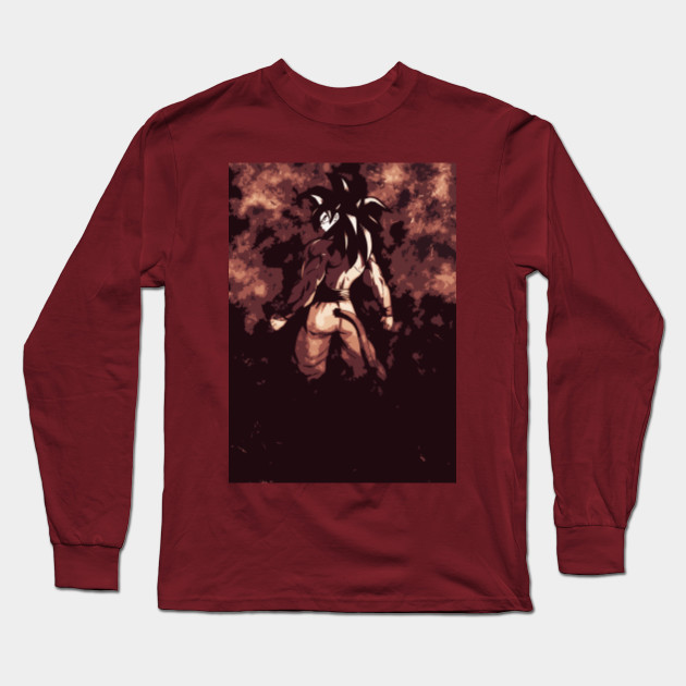 Aura Warrior 4 Dragon Ball Long Sleeve T Shirt Teepublic