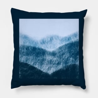 Abstract Smoky Mountains Pillow