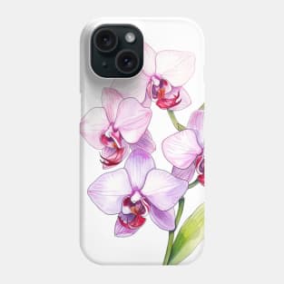 Cute Orchid Art Phone Case