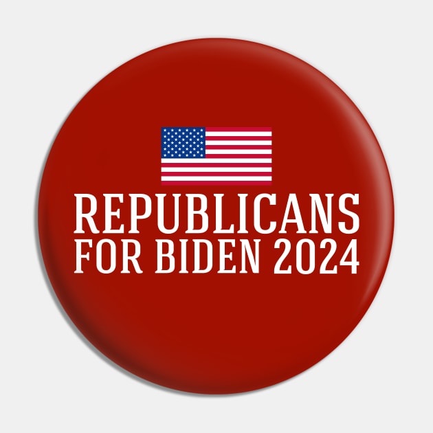 Republicans for Biden 2024 Pin by epiclovedesigns