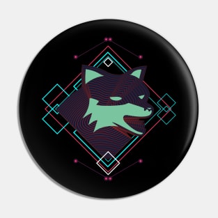 Wild Fox Angry Pin