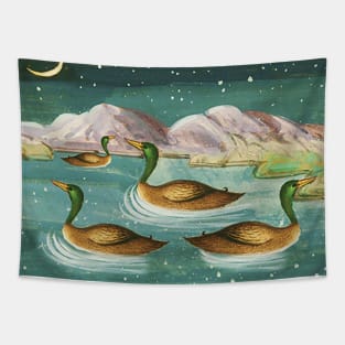 Ducks in the lake Tapestry