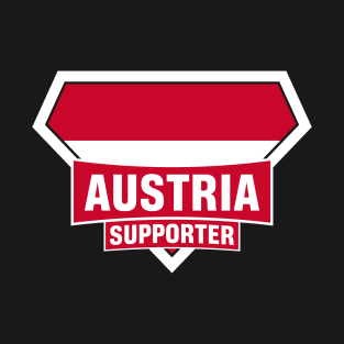 Austria Super Flag Supporter T-Shirt