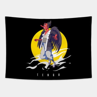 Yokai Tengu Tapestry