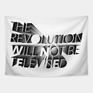 The Revolution Will Not be Televised Tapestry