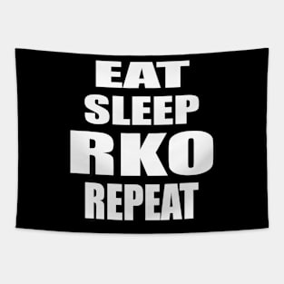 Eat Sleep Rko Repeat Tapestry