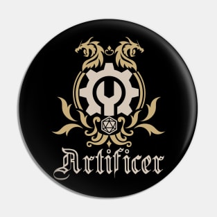 D&D Artificer Simple Class Emblem Pin