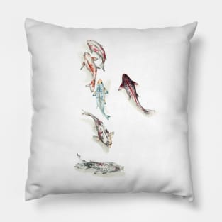 Koi fish Pillow