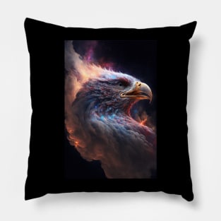 Eagle fantasy art Pillow