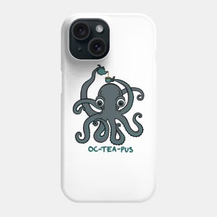 OcTEApus- A tea making octopus, everyone needs one. Funny pun, cute. Phone Case