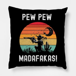 Pew Pew Madafakas Pillow
