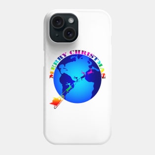 Merry Christmas colored Phone Case