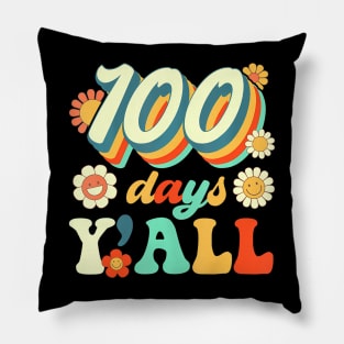 100 Days Of School Teachers Students 100Th Day School Pillow