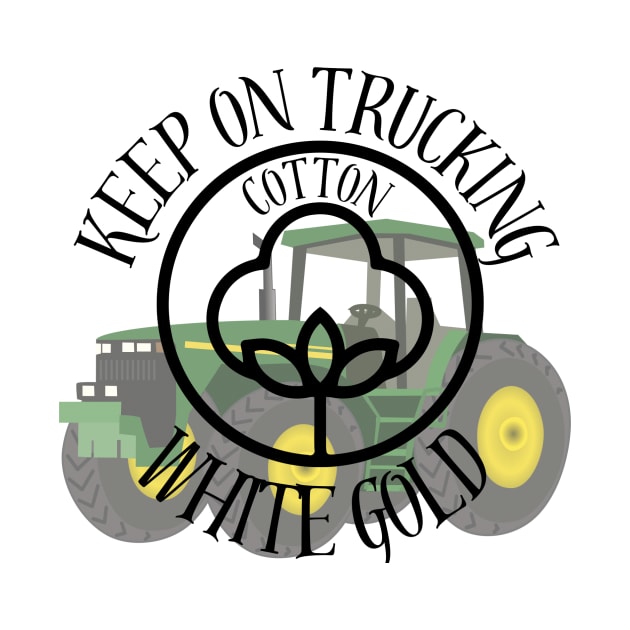 Trucking tractor cotton by Country merch