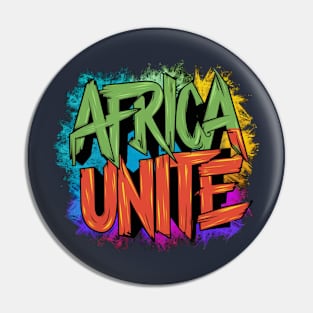 Africa unite Pin