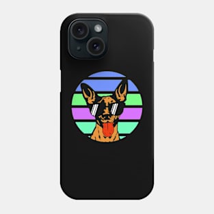 Funny and colorful dog Phone Case