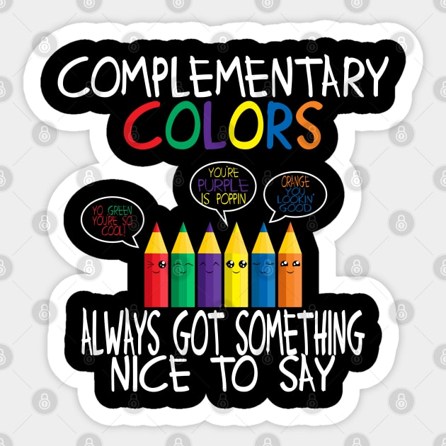 Funny Crayons Coloring - Funny Crayons - Sticker