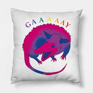 Bisexual Pride Possum Pillow