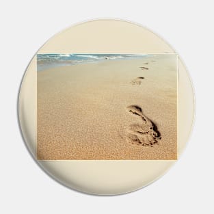 footprints Pin