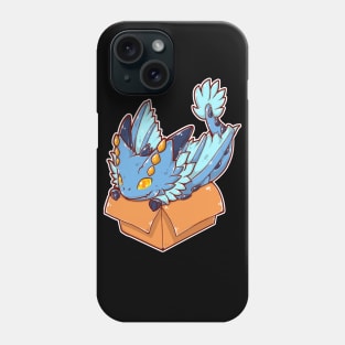 Blue Dragon In A Box Phone Case