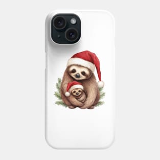 Mom And Baby Sloth Phone Case