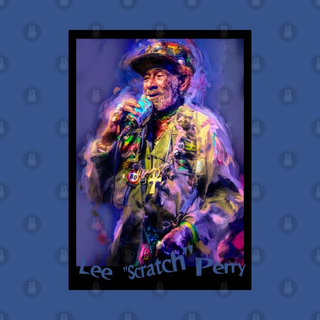 Lee Scratch Perry by IconsPopArt