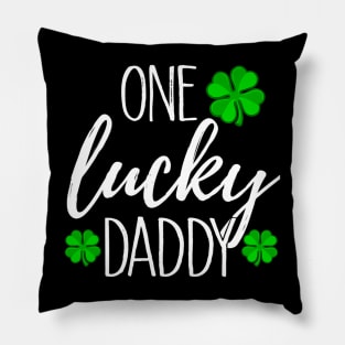 One Lucky Dad Matching Pillow