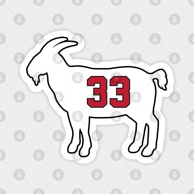 Scottie Pippen Chicago Goat Qiangy Magnet by qiangdade