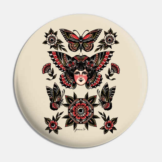 butterflies v2 Pin by ohjessica-o