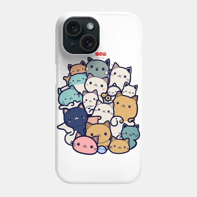 A pile of cats Phone Case by bmron