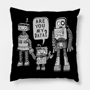 My Data Robot Kid Pillow