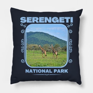 Serengeti National Park Pillow