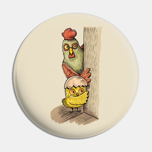 The Chick Pin by Artofokan