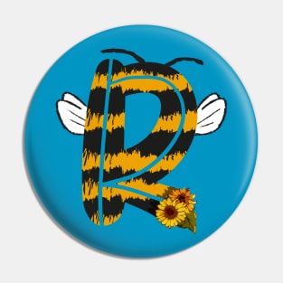 Bee Letter - R Pin