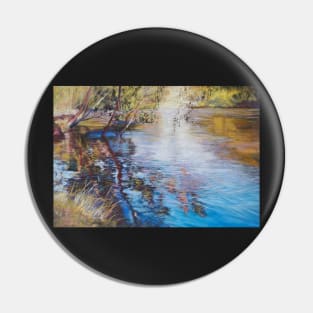 'Swirls & Ripples - Goulburn River' Pin