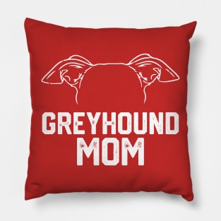 funny Greyhound mom Pillow