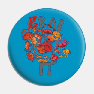 Crab IT Pin